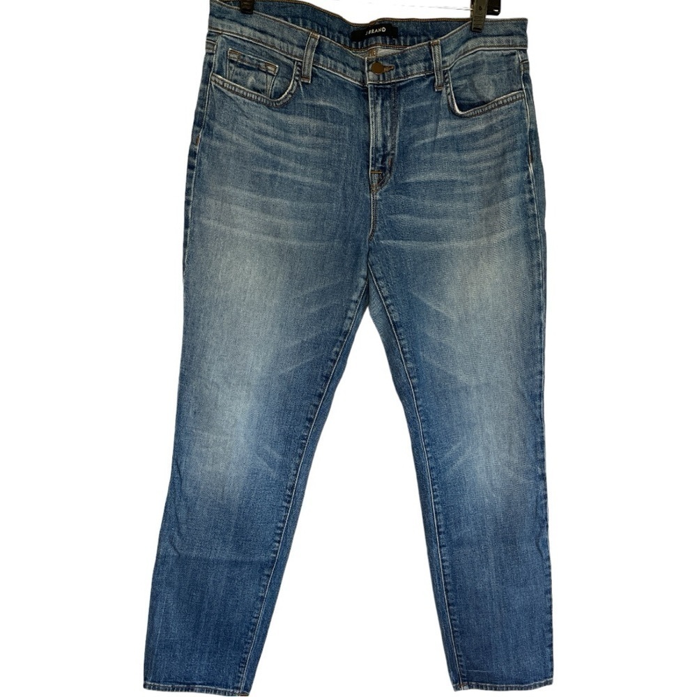 J Brand Cropped Ellis Blue Size 30 Guc J Brand Cropped Ellis Blue Size 30 Guc